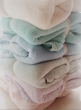 AOKEE出口马卡龙软绵绵游泳成人浴巾 吸水柔软速干大浴巾