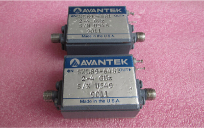 AVANTEK进口 2-4GHz 25dB SMA低噪声高频微波功率放大器