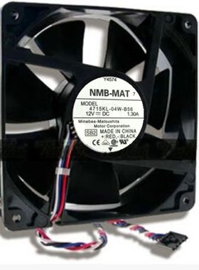 日本 NMB 12038 12V 1.3A Y4574 4715KL-04W-B56蚂蚁专用散热风扇