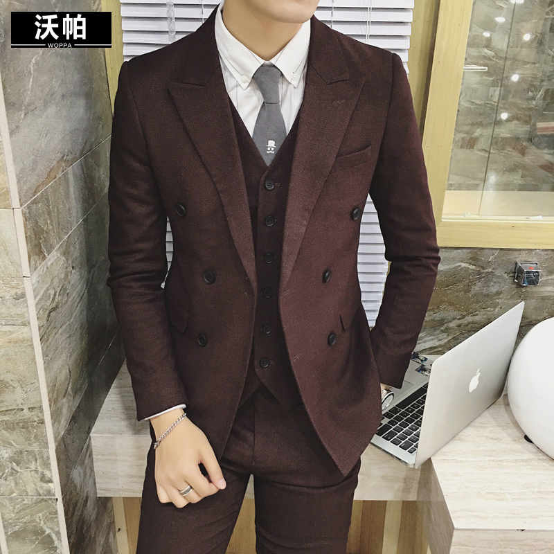 Costume homme en polyester pour automne - Ref 1570379 Image 1