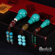 Crystal heart like water caps beads turquoise semi-product Buddha tee Xingyue Bodhi DIY materials