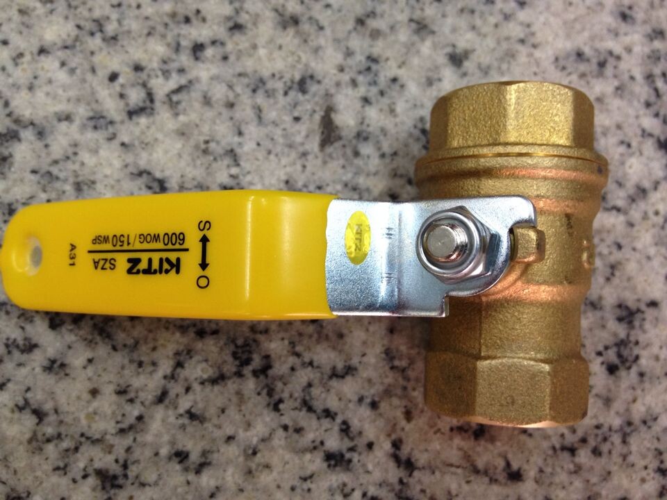 正品日本北泽KITZ铜球阀、丝口球阀、蒸汽高压阀门1/4