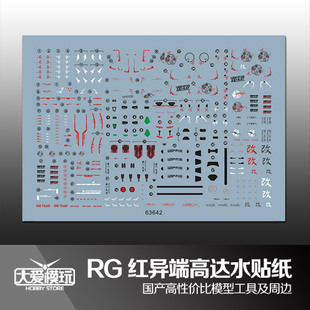Astray Red frame 国产水贴 迷惘 红异端 高达模型水贴纸