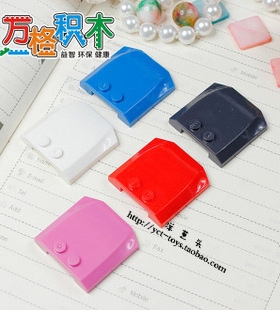 【万格】乐高式拼装组装积木零散配件 车头盖 45677 NO.336