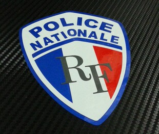 police nationale/个性贴纸/汽/摩托车贴花/反光车贴/遮划痕贴