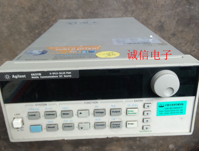 安捷伦 Agilent 66311B 移动通信 直流电源, 15V, 3A