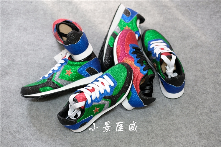 匡威CONVERSE JW ANDERSON限量联名板鞋酷炫彩色蓝绿拼接在类目 运动鞋new, 板鞋/休闲鞋中 - 来自Buy2taobao.com提供专业的淘宝代购服务