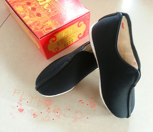 布乐老头乐棉鞋礼服呢面料 冬季保暖透气养脚 舒适麻纳  手工纳底