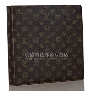 满2本包邮480张名片册大容量名片夹男女时尚商务活页名片本3孔O型