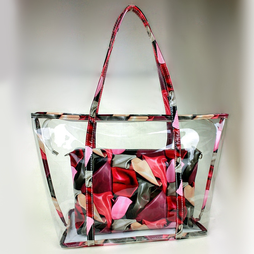 百搭韩版透明单肩子母包