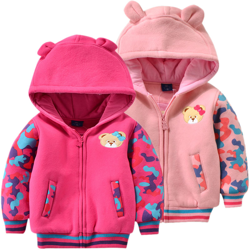 Manteau pour fille BRIGHT BEAR BABY - Ref 2164297 Image 1