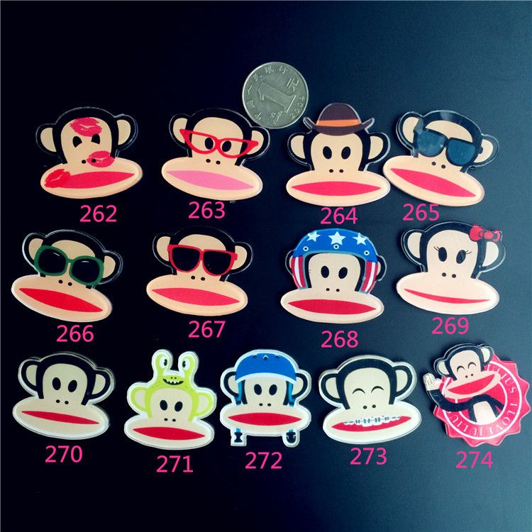 Broche femme en plexiglas - Ref 1183877 Image 1