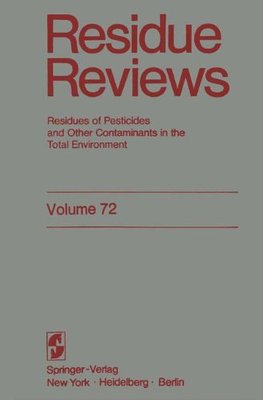 【预售】Residue Reviews: Residues of Pesticides and Ot...