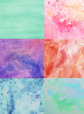 [编号10]高清水墨水彩背景TEX纹理送黄色墨点PNG/PS设计素材合集