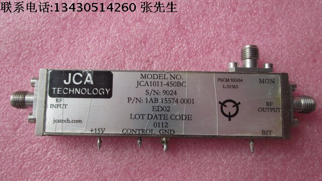 美国JCA进口 JCA1011-450BC 6.8-11.2GHz 34dB 27dBm SMA低噪声微波功率放大器质量包好，包能用可提供详细测试图