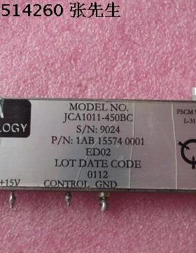 JCA JCA1011-450BC 6.8-11.2GHz 34dB 27dBm 低噪声功率放大器