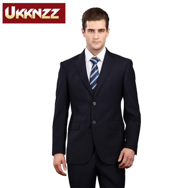 Costume homme UKKNZZ Laine, fibres de viscose 85% (viscose) 15% pour printemps - Ref 1574168 Image 1