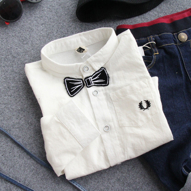 Chemise garcon à manche longue - Ref 2073648 Image 1