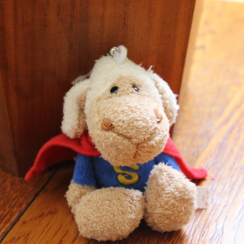 5个包邮毛绒钥匙扣钥匙圈手机链