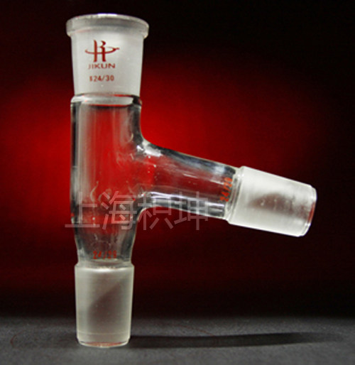 标准口蒸馏弯头 接受弯管 75度 14*24*2 实验仪器 优质