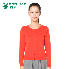 Hot ladies ' spring and autumn round neck long sleeve Cardigan Sweater Women slim coats slim jacket 08H5701