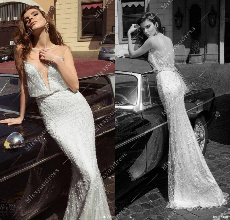 2020 new pattern Backless Self cultivation fish tail bride Wedding dress outdoors Lawn Seaside Wedding dress photograph Wedding dress customizedin the Women's clothing/Boutique , Wedding/Cheongsam/Formal dress , Wedding  category - from Buy2taobao.com to provide professional Taobao agent buy service