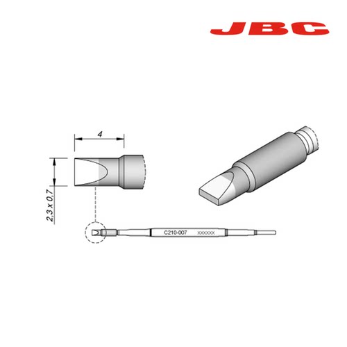 精密型JBCJBC精密型烙铁头