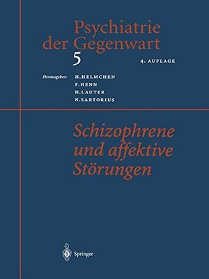 【预订】Psychiatrie Der Gegenwart 5: Schizop...