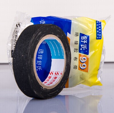 舒氏99 布质 布基 电工胶布 电气胶带 黑胶布  直径80*宽18
