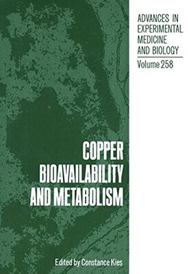【预售】Copper Bioavailability and Metabolism