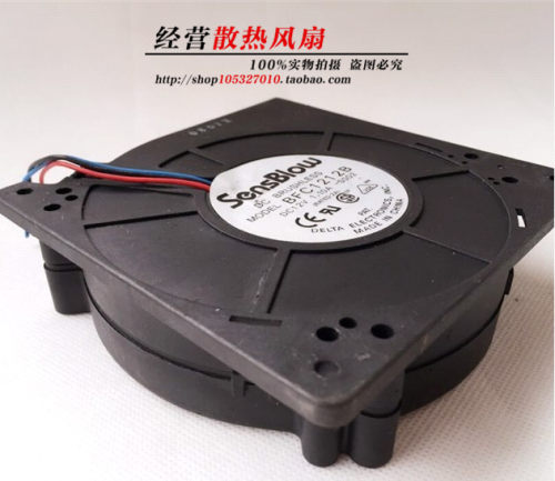 烧烤炉风扇 直流离心散热风扇风机 12032 DC12V 涡轮鼓风机