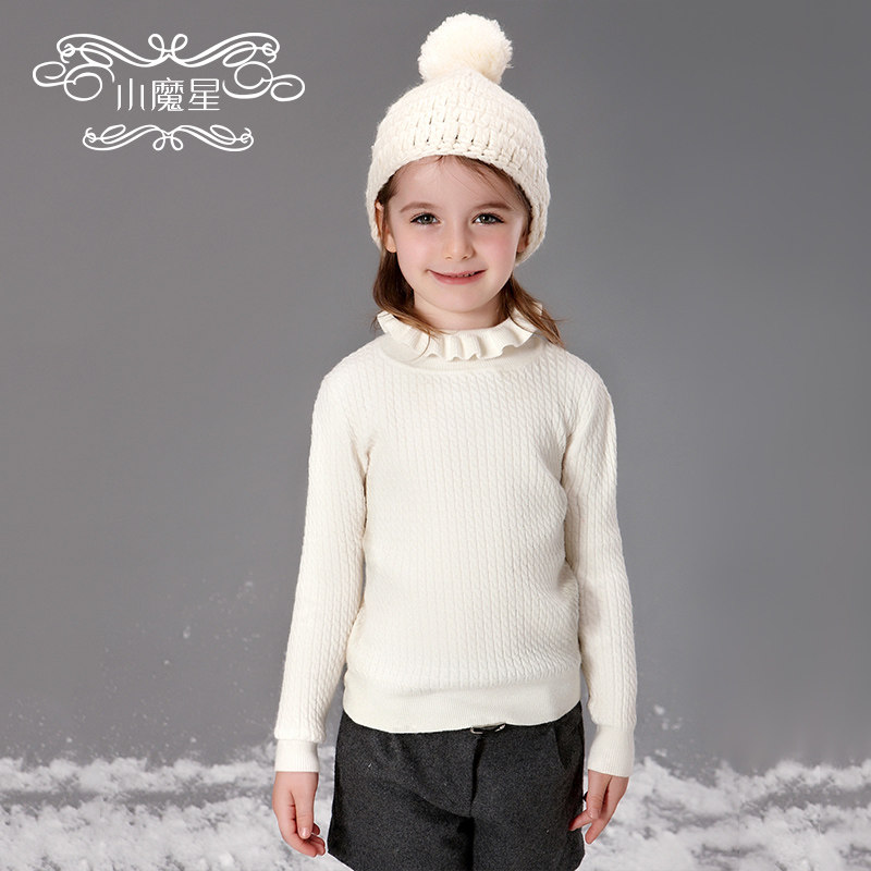 Pull fille LUCKY EYE à manche longue - Ref 2104346 Image 1