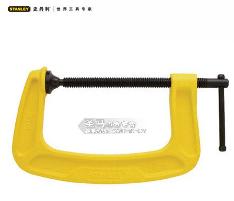 STANLEY/史丹利 G型夹钳 C型夹 C字夹木工夹木工工具 1-8寸_虎窝淘