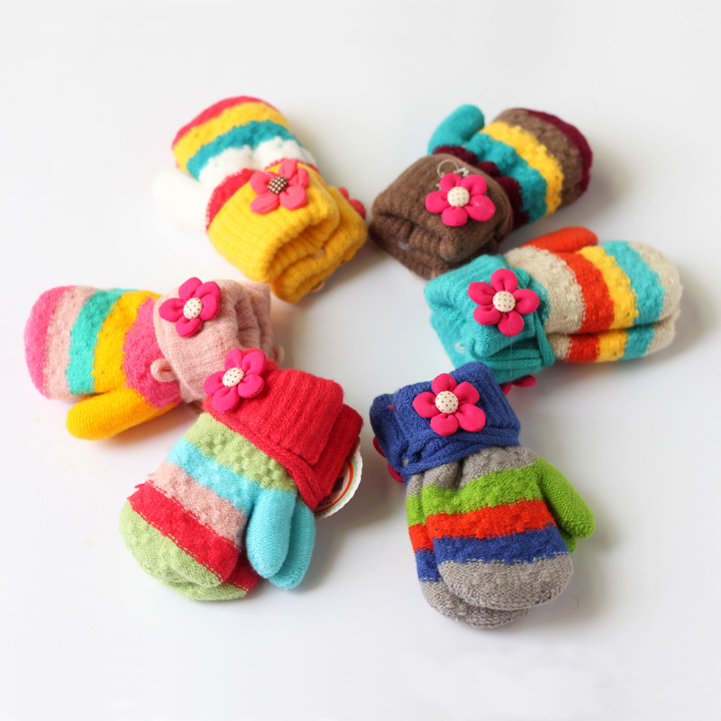 Gants pour fille en de laine - Ref 2149871 Image 1