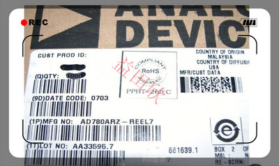 AD780ARZ参考电压2.5V/3V Ultrahigh Prec Bandgap实体店品质保障