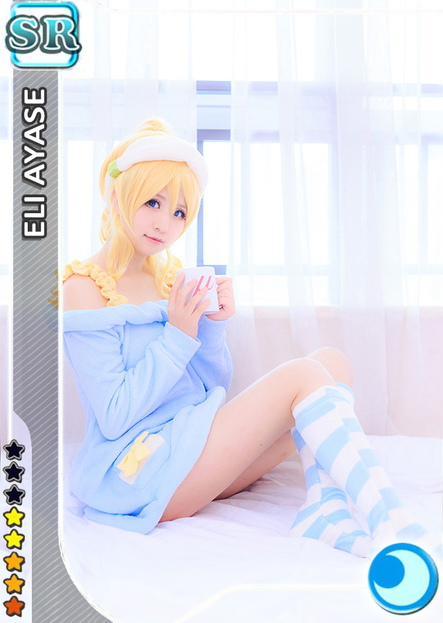 LOVE LIVE! 绘里 睡Cosplay女装/