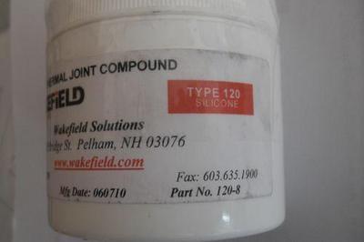 WAKEFIELD THERMAL，120-8，散热膏 全新原装 120。8