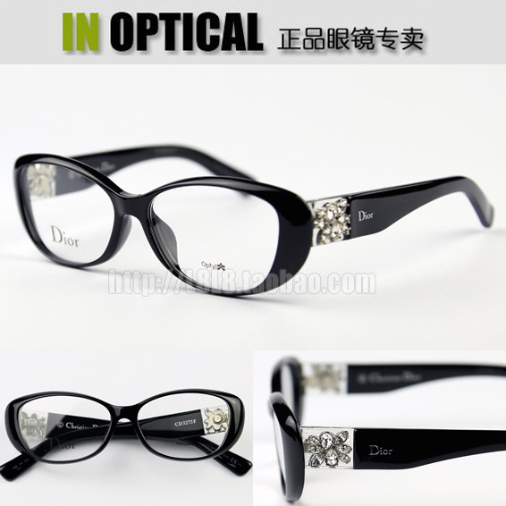 意大利原装进口正品光CD-3273F光学眼镜架奢华水钻亚洲版框架