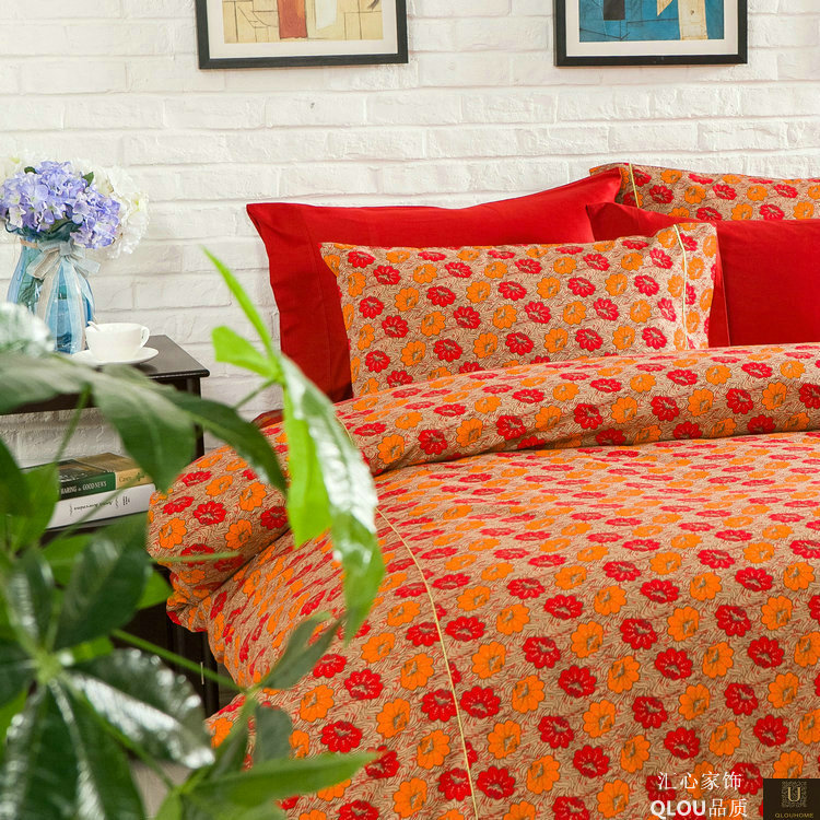 贴身酒红是1400tc的高支纱纯棉贡缎 推荐