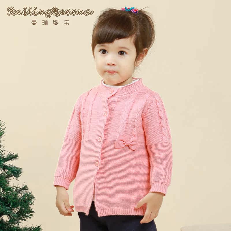 Pull fille SMILING QUEENA à manche longue - Ref 2105626 Image 1