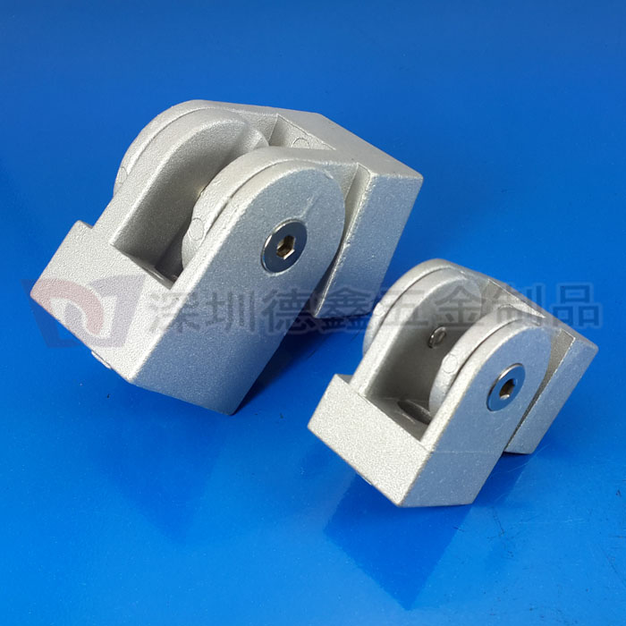 活动铰链 3030/4040工业铝型任意连接件 高强度铝质角度连接配件