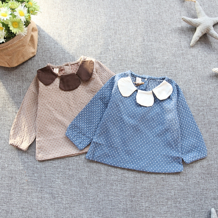 Chemise fille à manche longue - Ref 2087323 Image 1