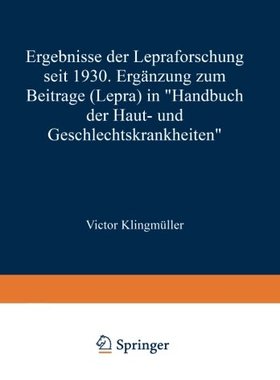 【预订】Ergebnisse Der Lepraforschung Seit 1...