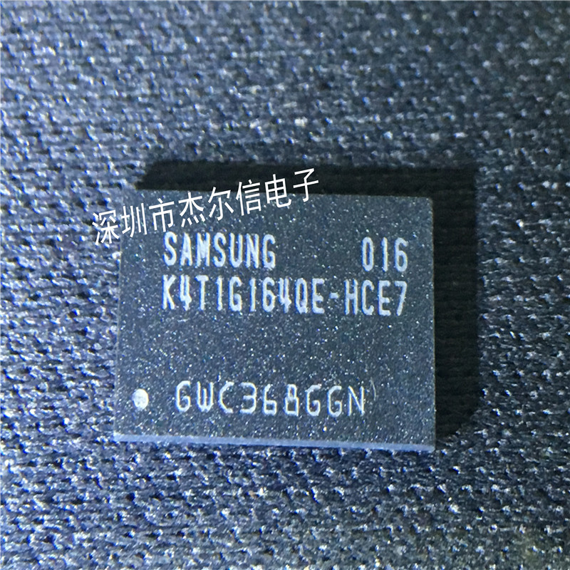 K4T1G164QE-HCE7 K4T1G164QE SAMSUNG FBGA84进口原装 可直拍出样