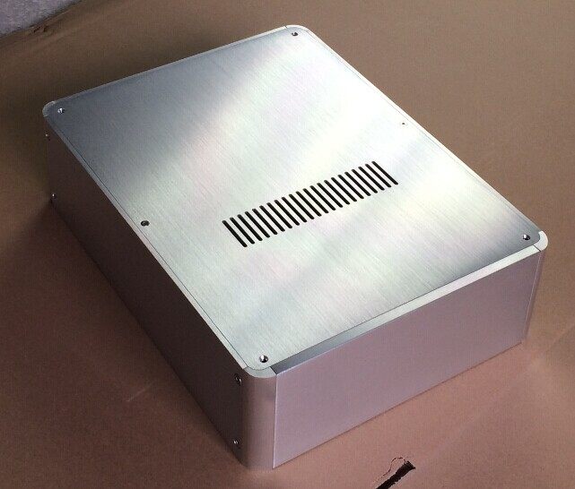 小圆角前级/解码/耳放/功放机箱，型号BZ2409H，全铝，适合DIY