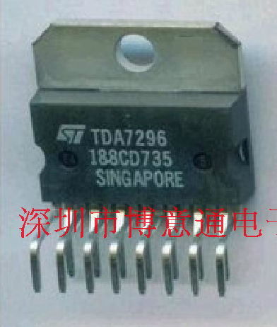TDA7296 DMOS大功率音频功放/具有静音待机功能音频芯片 可直拍