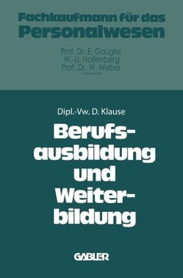 【预售】Berufsausbildung Und Weiterbildung