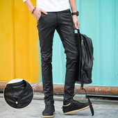 Pantalon cuir homme en vrac pour adolescent pour automne - Ref 1491425 Image 15