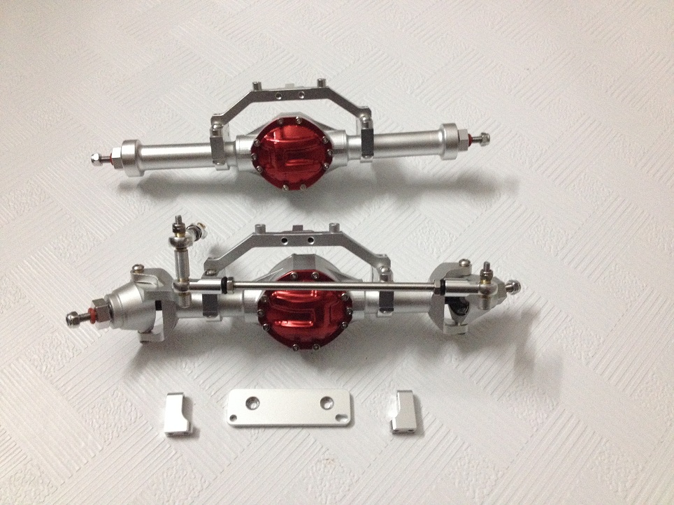 1:10 攀爬车 仿真车 金属车桥 H2 a 车桥 D90 scx10 rc4wd cc01