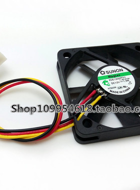 建准SUNON 5CM厘米 KDE1205PFV1 12V 1.3W 5010 2线3线 静音风扇